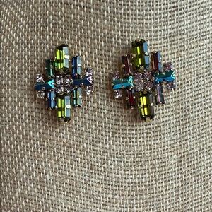 Colorful Crystal Earrings